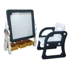 ITSUKIDS - Pizarra con Silla Y Estante 2 En 1