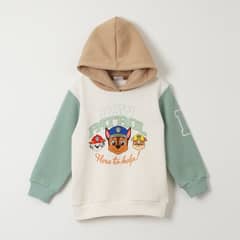 PAW PATROL - Poleron Cerrado Niño Here To Help! Blanco