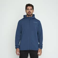 SPYDER - Polerón Lifestyle Hombre Light Hoodie full Zip Azul