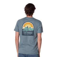 LENGA - Polera Hombre Uv+pro Algodón Orgánico Las Torres Horizonte Lenga®