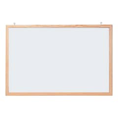 MOTARRO - Pizarra Magnética Blanca Con Marco de Madera 40 x 60cm