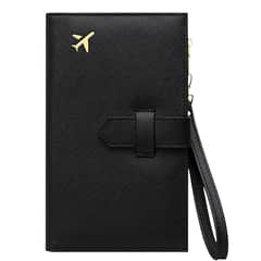 KOKILA - Porta Pasaporte Documentos Con Rfid Funda Protectora Viaje