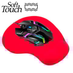 BOCCINI - Mousepad con Apoya Muñeca de Gel Ergonomico Antideslizante