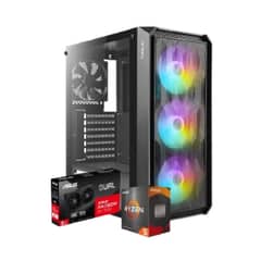 GENERICO - PC Gamer Pegasus 10: R5 5600GT/16GB RGB/1TB NVMe/RX 7600 8GB
