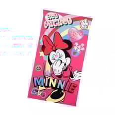 DISNEY - Toalla con Bolso 70x140cm Minnie Love Para Niñas