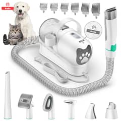 KOBA - 7 En 1 Kit De Cortapelo Y Aspiradora Para Perros Gatos