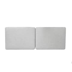 GENERICO - Respaldo Minimalista 2 Plazas- Lino Beige- 160x60 cm- Acron Studio