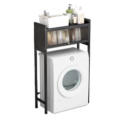GENERICO - Repisa Organizador Estante De Lavadora Baño Metalico
