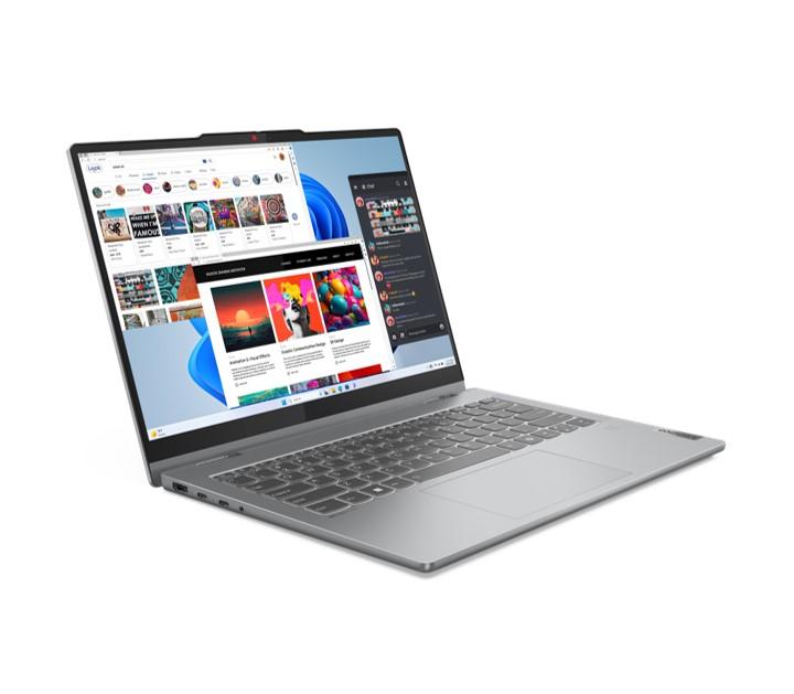 Notebook 2 en 1 R7-8845HS 16GB Ram 512GB SSD 14 FHD Tactil IdeaPad5 - Gris