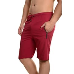 LIKE SHOP - Short Deportivo Hombre Secado Rápido Bolsillos Cierre 7521