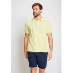TRIAL - Polera Hombre Casual Algodón Polo Regular Marini Amarillo