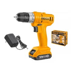 INGCO - TALADRO INALAMBRICO 12V inc BAT Y CARGADOR