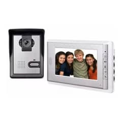 GENERICO - Citofono Timbre Camara Con Telefono Alambrico 7.0 Tft Lcd