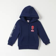 MARVEL - Poleron Niño Spiderman Cool Back Azul