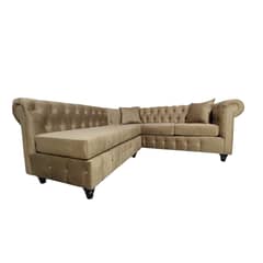 GENERICO - Sofa Seccional Chesterfield Pucon Camel