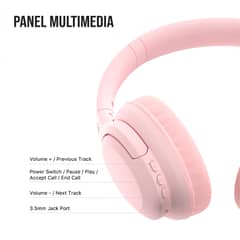 FANTECH - Audífonos WH05 GO Vibe Rosa