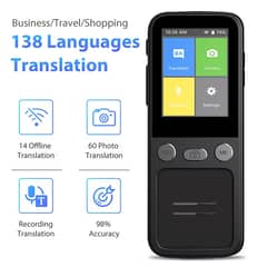 SUNNYLIFE - Inteligente Traductor Simultáneo Para 137 Idiomas (Modelo T10 V2)