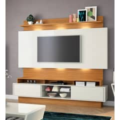 PRADEL - Estante Panel LED TV Capacidad 65 Pulgadas 220Cm