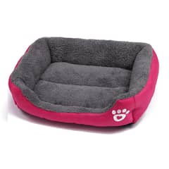 GENERICO - Cama Ultrasuave para mascotas Color Fuscia Talla XL
