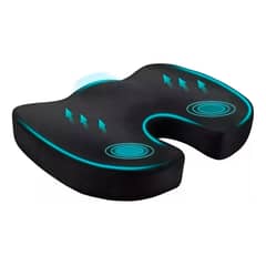 GENERICO - Cojín Ergonómico para Alivio de Espalda y Coxis