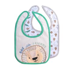 PUMUCKI - Set de 2 Baberos Impermeables Gris Niño