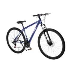 LUMAX - Bicicleta De Montaña Aro 26 velocidades 21 Azul