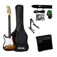 XGTR - Pack Guitarra Eléctrica LeftHand Sunb. ST111, Amp 15w