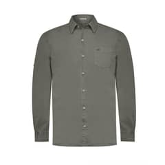 ROCKFORD - Camisa Algodón Orgánico Hombre Leeds Gris