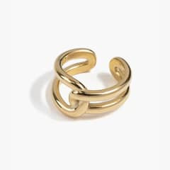 LOUNGE - Anillo Nudo Cruzado