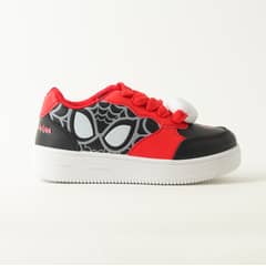 MARVEL - Zapatilla Con Luces Niño Spiderman Red Touch Negro