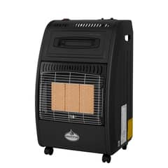 KLYMA - Estufa a Gas Hibrida 15 Kg 4.2Kw 1500W VÄЯME Hybrid Black
