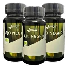 FNL - Ajo Negro 3 Frascos 180 Capsulas 3x60 Caps