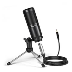 MAONO - Microfono Jack 35mm Profesional Aupm360tr Con Trípode