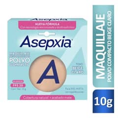 ASEPXIA - Maquillaje Polvo Compacto Beige Claro 10 Gr