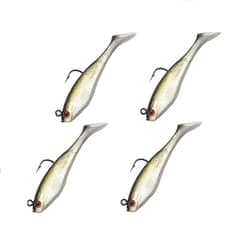 BAUL MAGICO - Señuelo Vinilo De Pesca Truchas Salmónideos 4 Unid 28 Grs