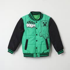 MINECRAFT - Chaqueta Niño Sss Boom Verde