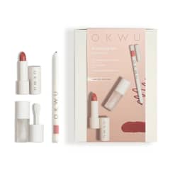 OKWU - Set de labios Look Nude - Perfect Lip Trio - Nude Glow