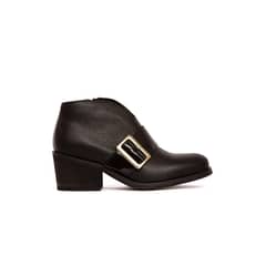 GIANI DAFIRENZE - Botines Mujer De Cuero Focha C13 Negro
