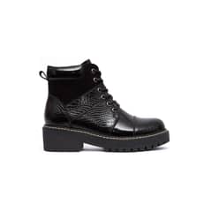 GIANI DAFIRENZE - Botin Mujer De Cuero Egotelo C7 Negro