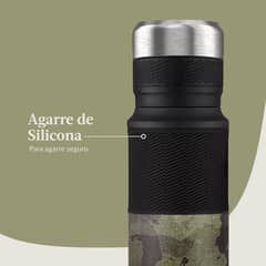 CONTIGO - Termo Térmico de Acero Inoxidable 739 ml Textured Green