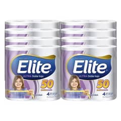 ELITE - Papel Higienico 50 Mts 8 Paq X 32 Rollos