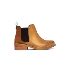GIANI DAFIRENZE - Botin Mujer De Cuero Tina Camel C2