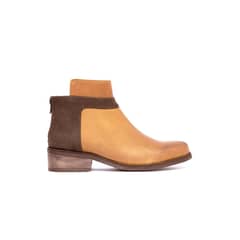 GIANI DAFIRENZE - Botin Mujer De Cuero Antonieta C3 Camel Café