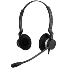 JABRA - Auriculares On-Ear Alámbrico BIZ 2300 USB MS Duo Negro