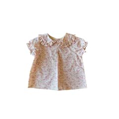 GENERICO - Blusa Bebe Flores Talla 6-12 Meses