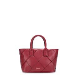 GACEL - Cartera - Dos Asas Pequeña - - Burdeo