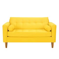 BODEVIR - Sofa Retro 2C Felpa 04 Amarillo