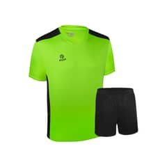 FOUR - Camiseta de Futbol y Short - Verde Lima Negro - Palermo