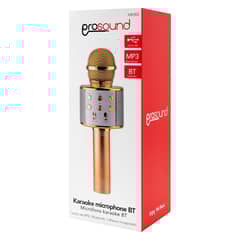 PROSOUND - MICROFONO KARAOKE MK003 DORADO OPEN BOX