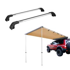 XROAD - Pack Barras portaequipaje + Toldo Para Camping